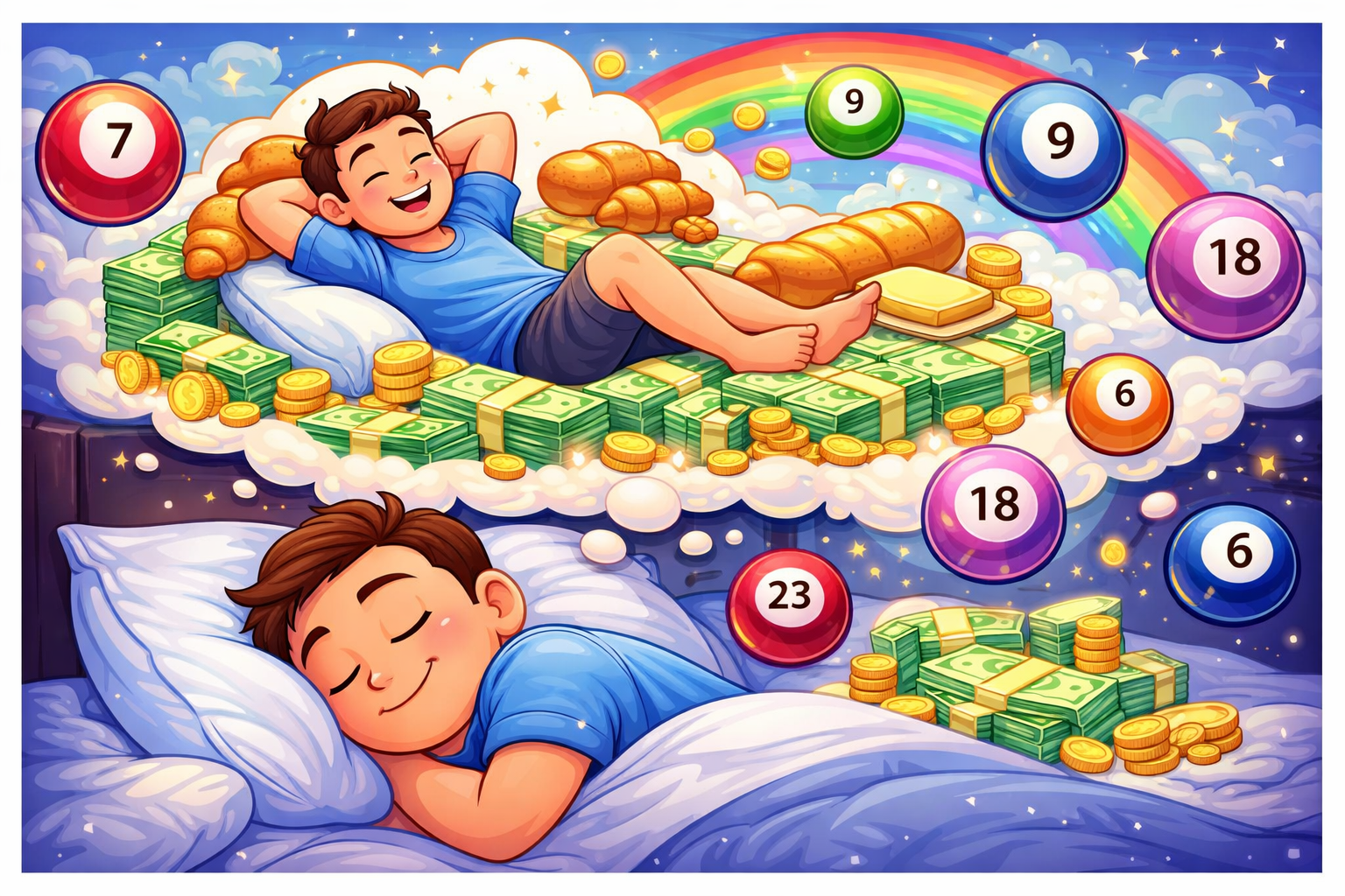 Nằm mơ thấy ăn bánh mì có ý nghĩa gì trong tâm linh