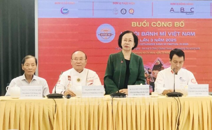 Ban tổ chức họp báo giới thiệu lễ hội bánh mì 2025