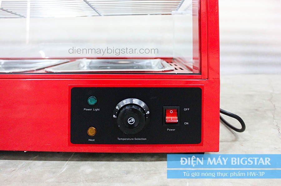 Bảng điều khiển nhiệt độ và chức năng của tủ làm nóng bánh mì