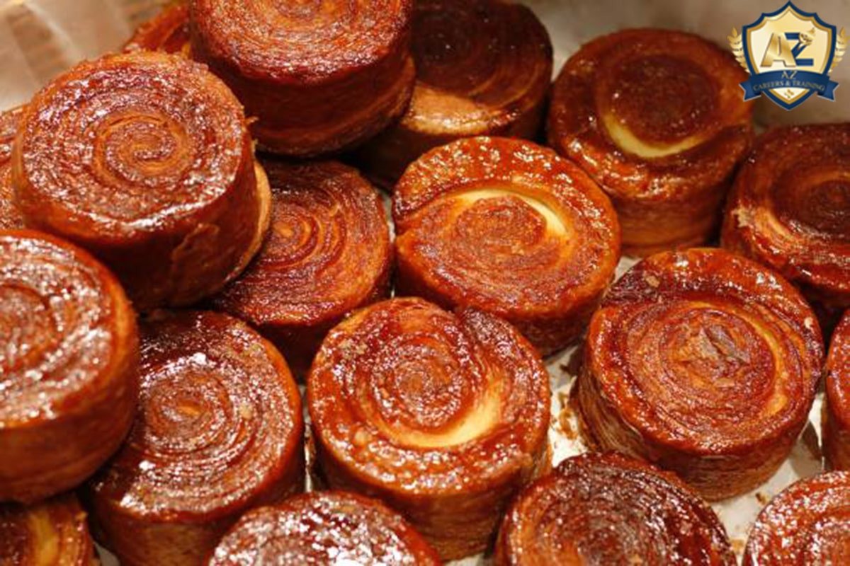 Bánh Kouign Amann "nữ hoàng" với vỏ giòn và nhân xốp