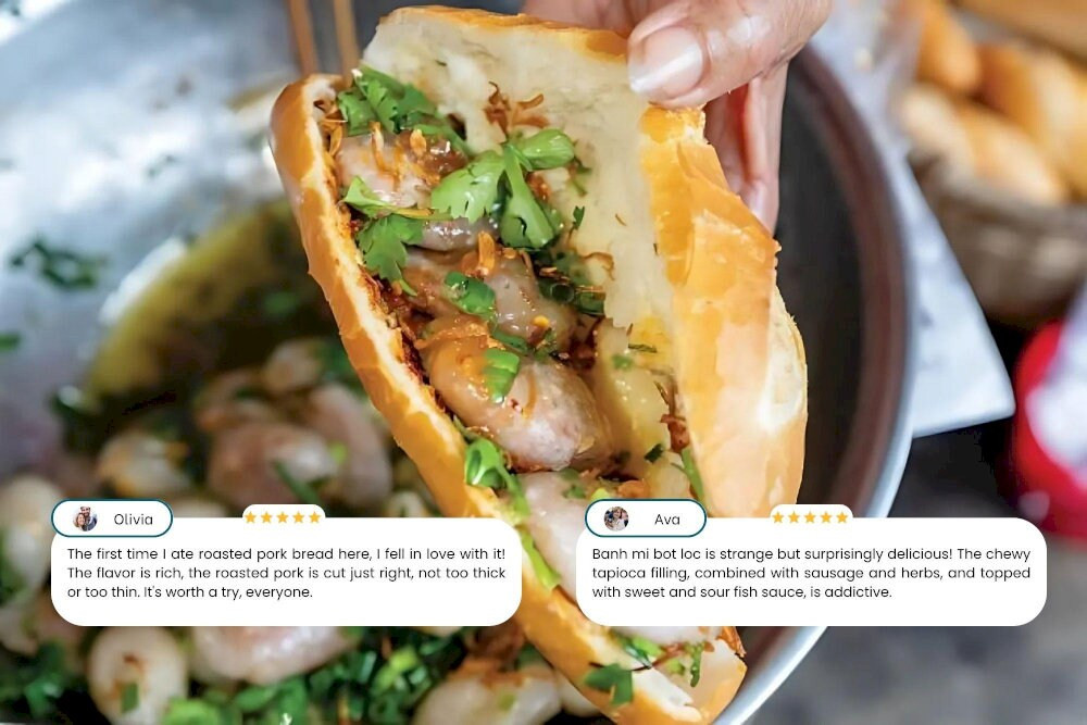 Bánh mì bột lọc tại Đại học Duy Tân nhận được nhiều phản hồi tích cực ở Đà Nẵng