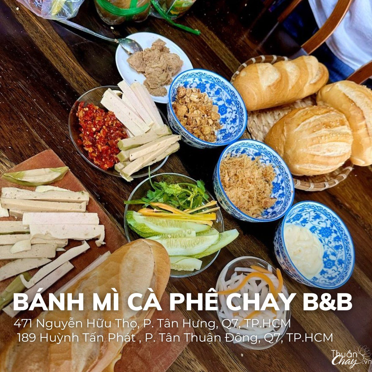Bánh mì cà phê chay B&amp;B