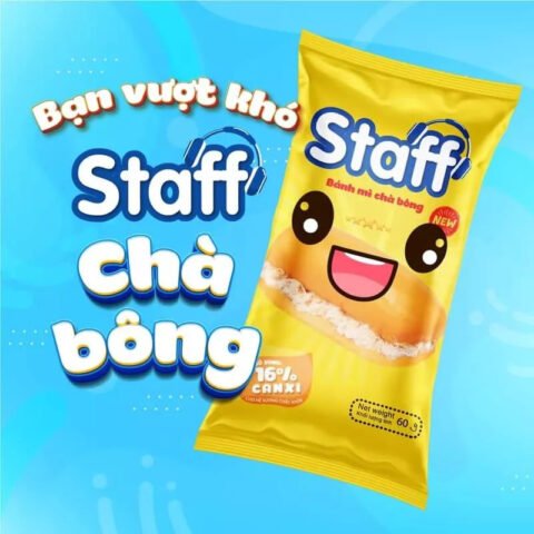 Bánh mì chà bông Staff thơm ngon tiện lợi