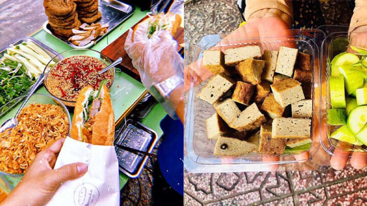 Bánh mì chả cá Sài Gòn Bamicha với hành phi thơm giòn