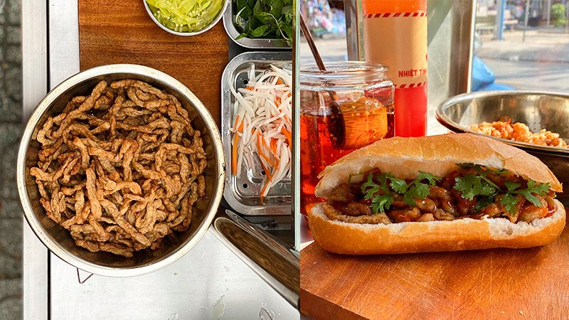 Bánh mì chả cá Sài Gòn Chàng Híp cùng các loại cá viên chiên