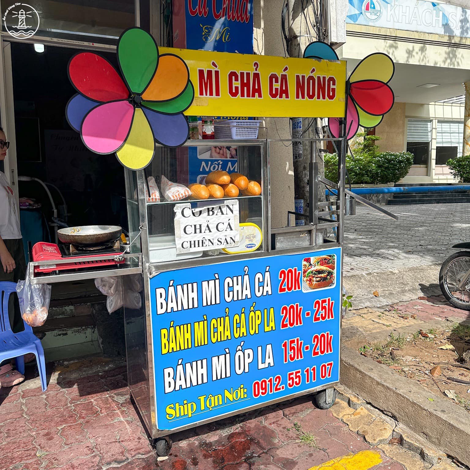 Bánh mì chả cá Vũng Tàu tươi ngon