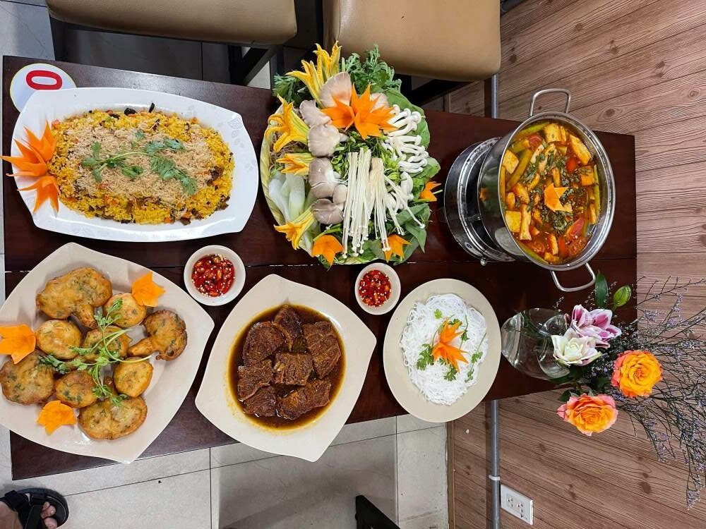 Bánh mì chay Diệu Âm với hương vị tinh tế