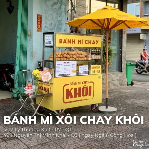 Bánh mì chay Khôi Lý Thường Kiệt
