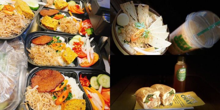 Bánh mì chay và xôi chay tại Let's Chay Phú Nhuận
