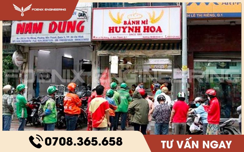 Bánh mì Huỳnh Hoa bao nhiêu - chiến lược giá