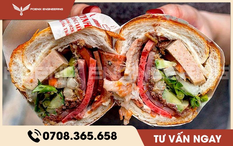 Bánh mì Huỳnh Hoa bao nhiêu - quy trình chế biến
