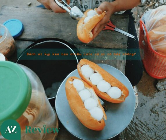 Bánh mì kẹp kem truyền thống