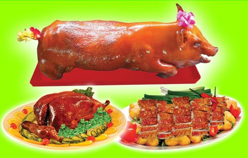 Bánh mì kẹp thịt heo quay hấp dẫn