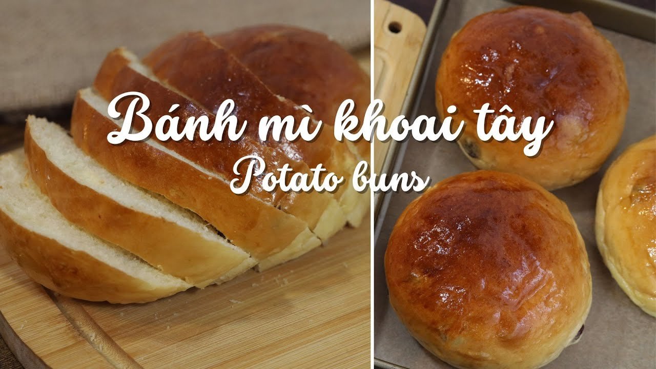 Bánh mì khoai tây Yamazaki vàng ươm hấp dẫn