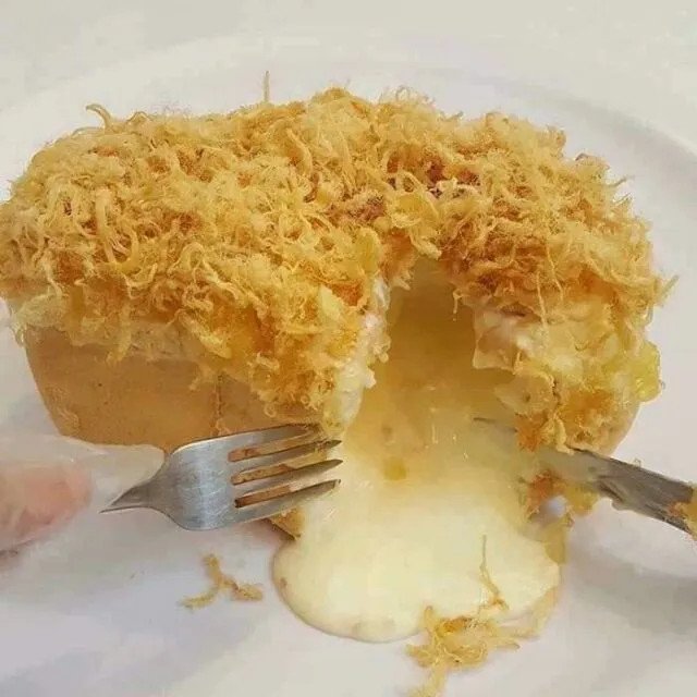 Bánh mì mini phô mai và chà bông