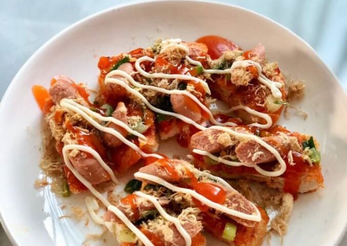 bánh mì muối ớt đỏ