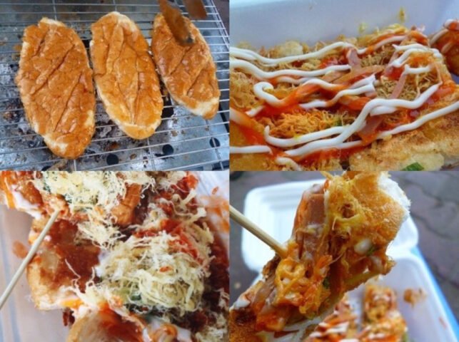 Bánh mì nướng muối ớt Trương Vĩnh Ký với lớp bánh giòn rụm