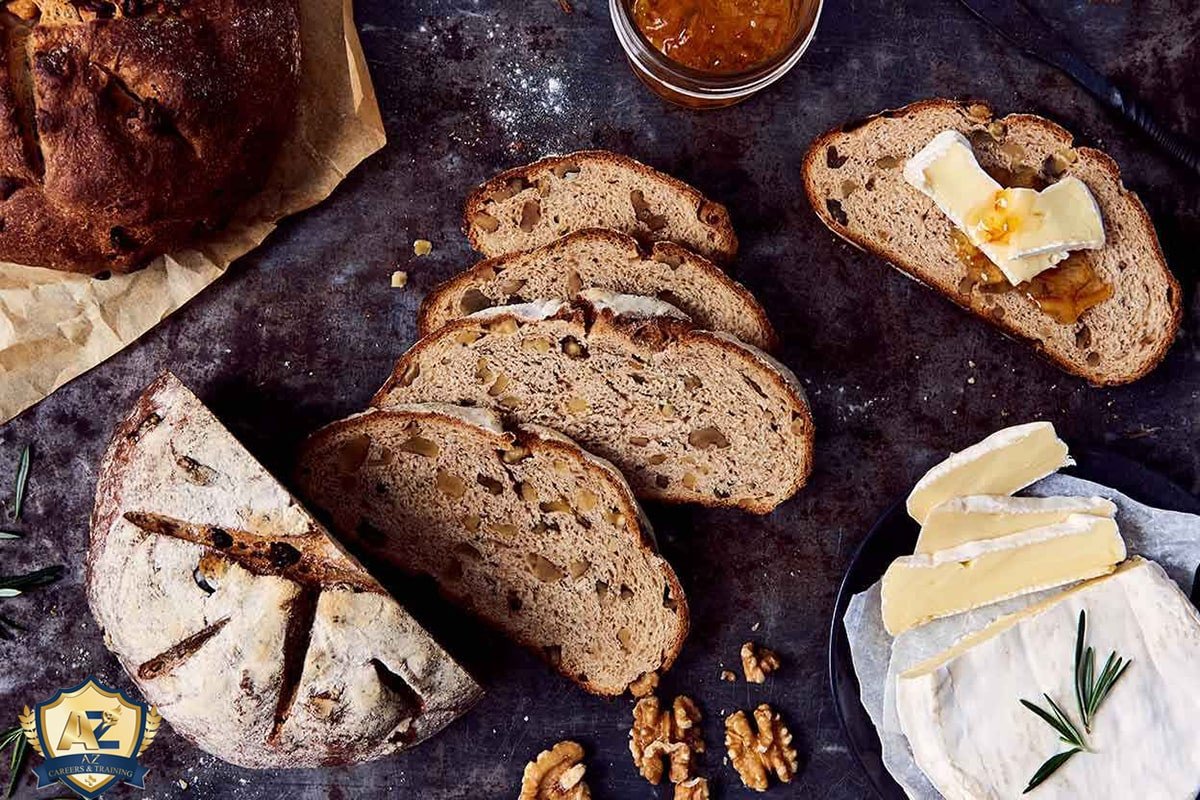 Bánh mì Pain aux noix với hạt óc chó béo bùi