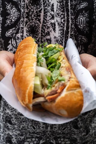 Bánh mì pate thơm lừng