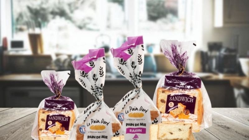 Bánh mì sandwich Bonjour Lait tươi ngon, giàu dinh dưỡng