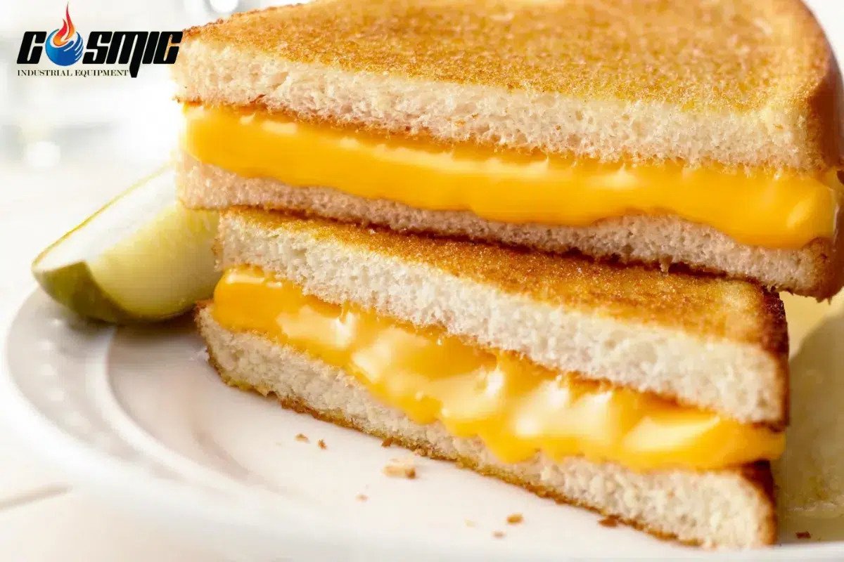 Bánh mì Sandwich phô mai kéo sợi