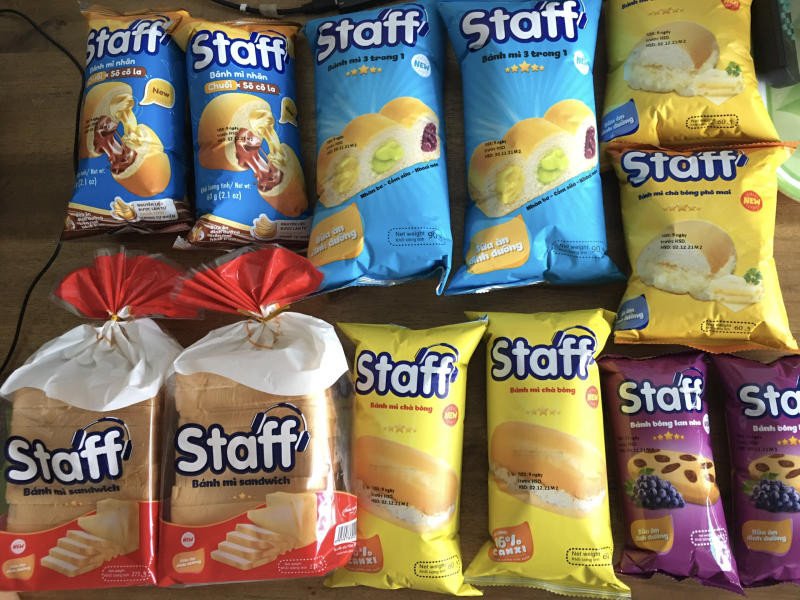 Bánh mì sandwich Staff