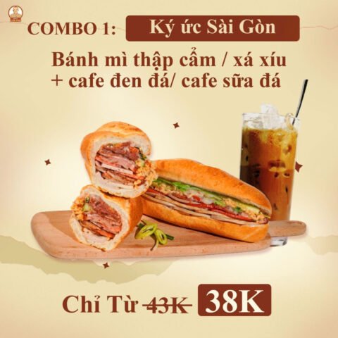 Bánh mì thập cẩm ngon từ lò bánh mì Quận 4