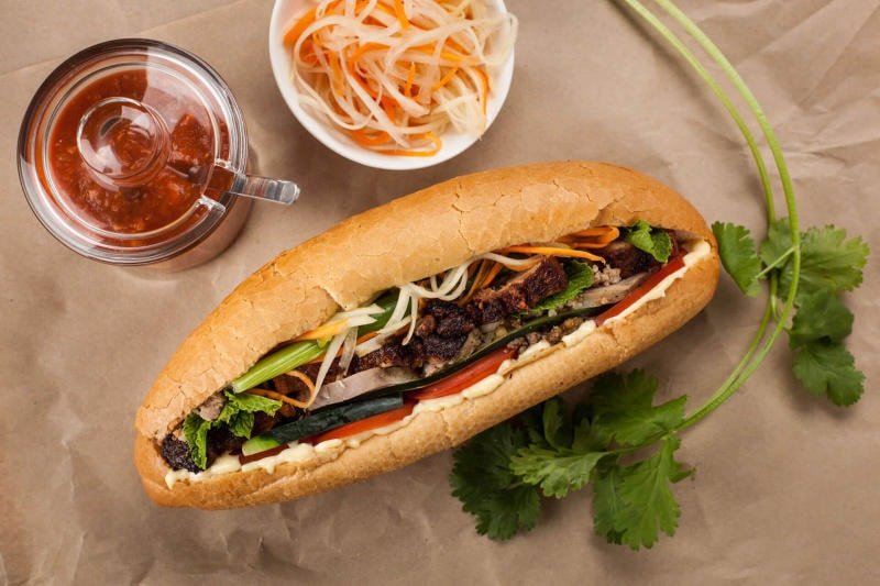 Bánh mì thịt chứa nhiều dinh dưỡng