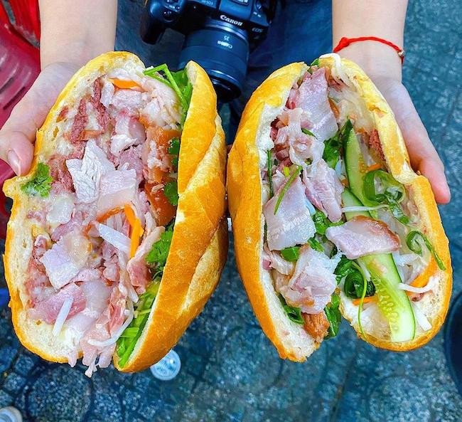 Bánh mì thịt heo muối đậm đà hương vị truyền thống