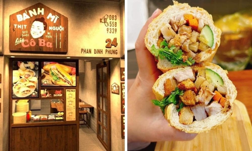 Bánh mì thịt nguội Hiệu Cô Ba