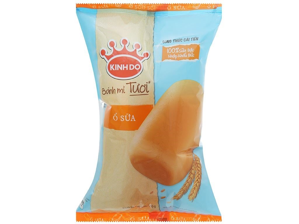 Bánh mì tươi ổ sữa không nhân Kinh Đô