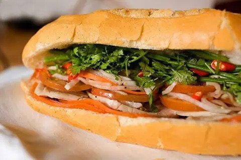 Bánh mì Việt Nam thơm ngon