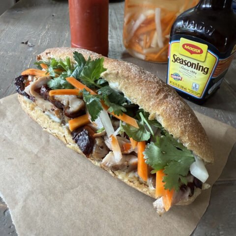 Bánh mì xá xíu với các loại nhân tươi ngon