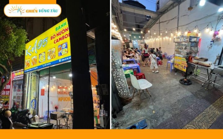 Bánh mì xiên nướng Vũng Tàu