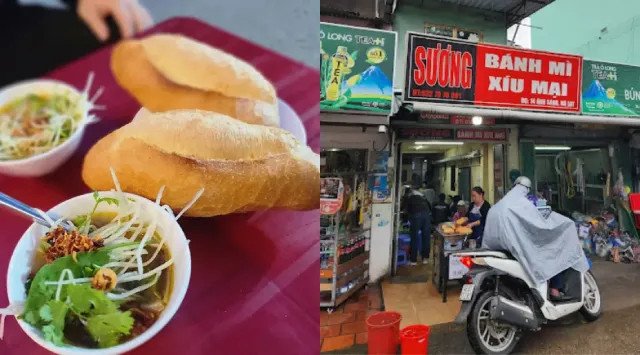 Bánh mì xíu mại Cô Sương, đặc biệt với vị cay của sa tế tự làm, hấp dẫn thực khách thích ăn cay
