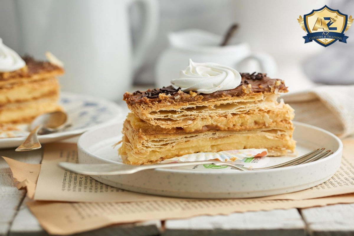 Bánh Mille-feuille "ngàn lá" với hương vị béo ngậy từ bơ và kem