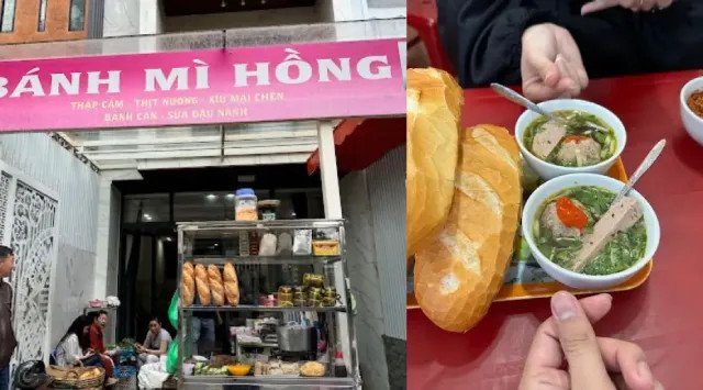 Bát xíu mại Cô Hồng nổi tiếng với viên xíu mại to tròn và nước dùng đậm vị, thu hút thực khách