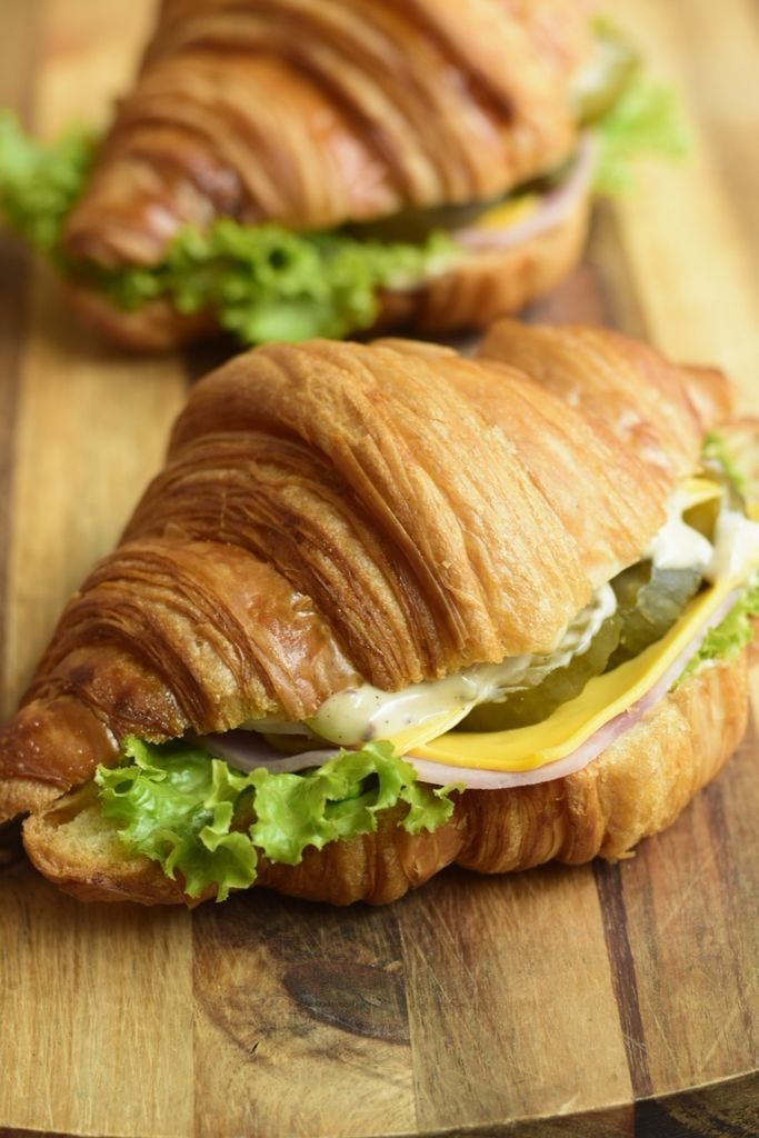 Croissant Kẹp Ham Cheese 4 Croissant Kẹp Ham Cheese