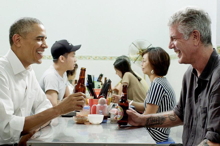 Bún chả Anthony Bourdain Hanoi với Tổng thống Obama