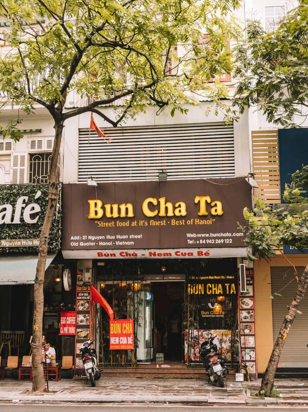 Bún Chả Ta Hà Nội chuẩn vị