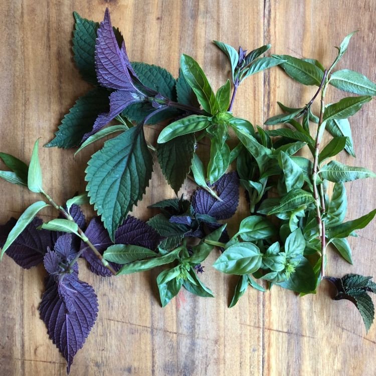 Các loại rau thơm