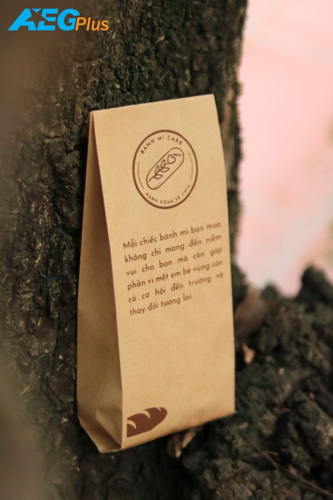 Các mẫu túi đựng bánh mì giấy kraft với nhiều kích cỡ