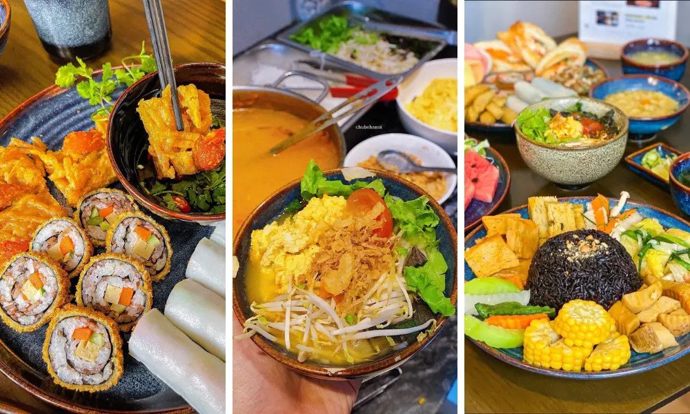 Các món ăn đa dạng, đặc sắc