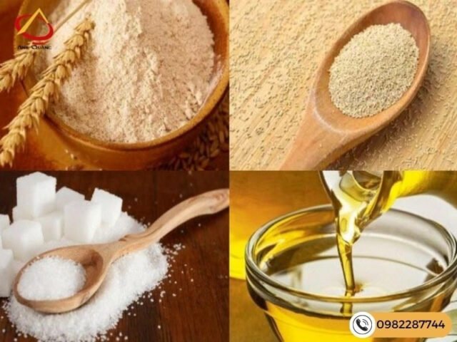 Các thành phần làm bánh mì cơ bản cần chuẩn bị