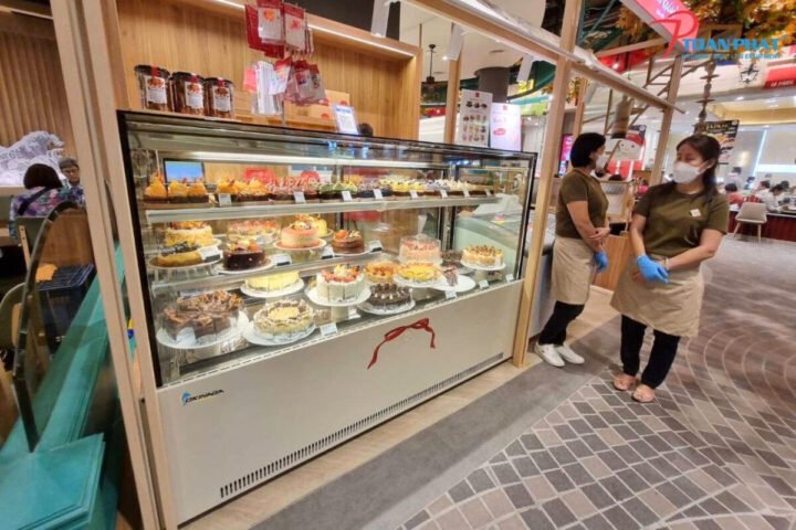 Cấu tạo chung của tủ trưng bày bánh mì chất lượng cao