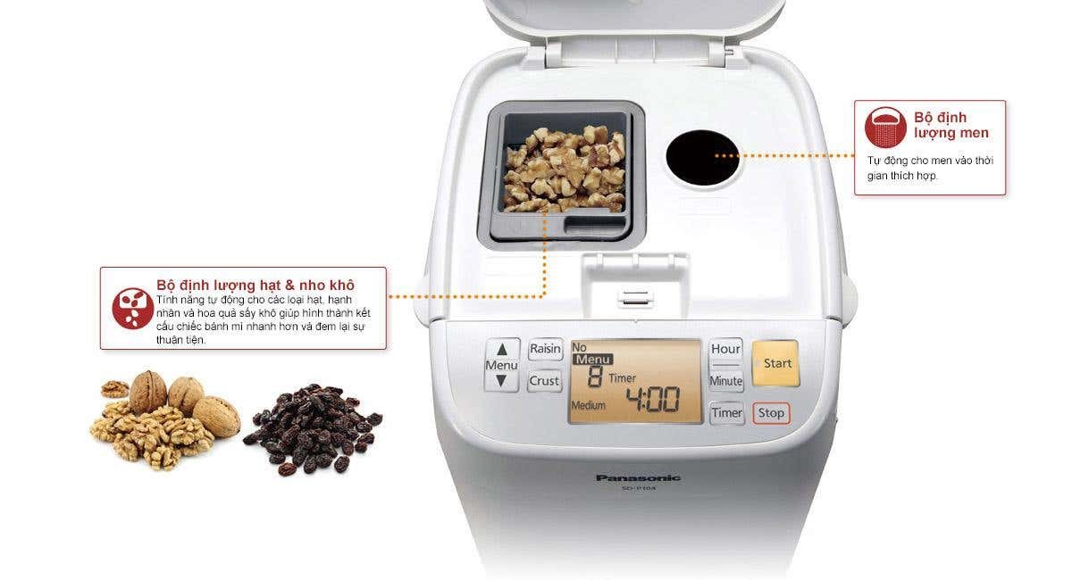 Cấu tạo và hoạt động của bộ định lượng nguyên liệu tự động trên thiết bị nướng bánh SD-P104WRA