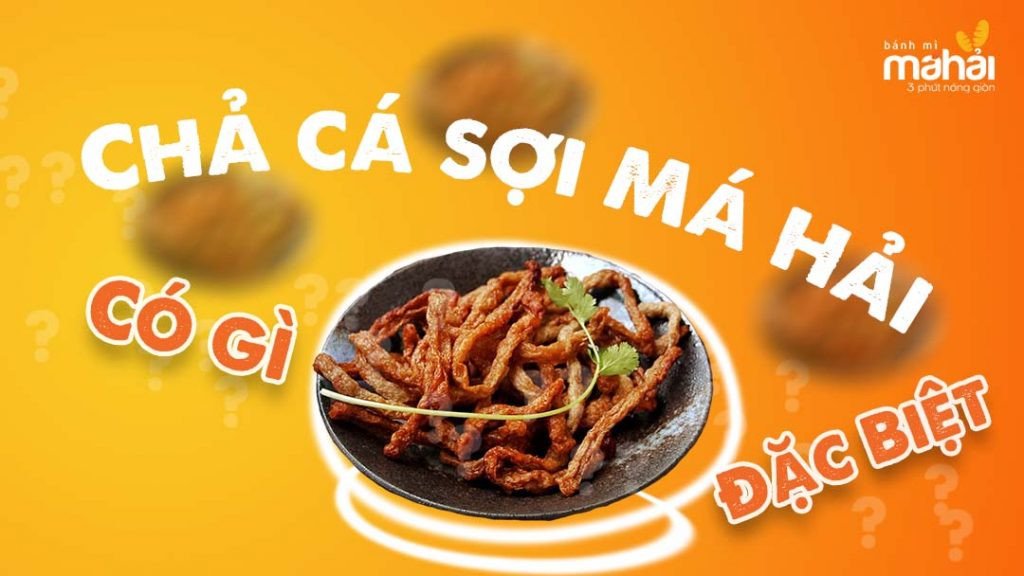 Chả cá sợi tươi ngon, nguyên liệu chính cho món bánh mì chả cá đặc biệt