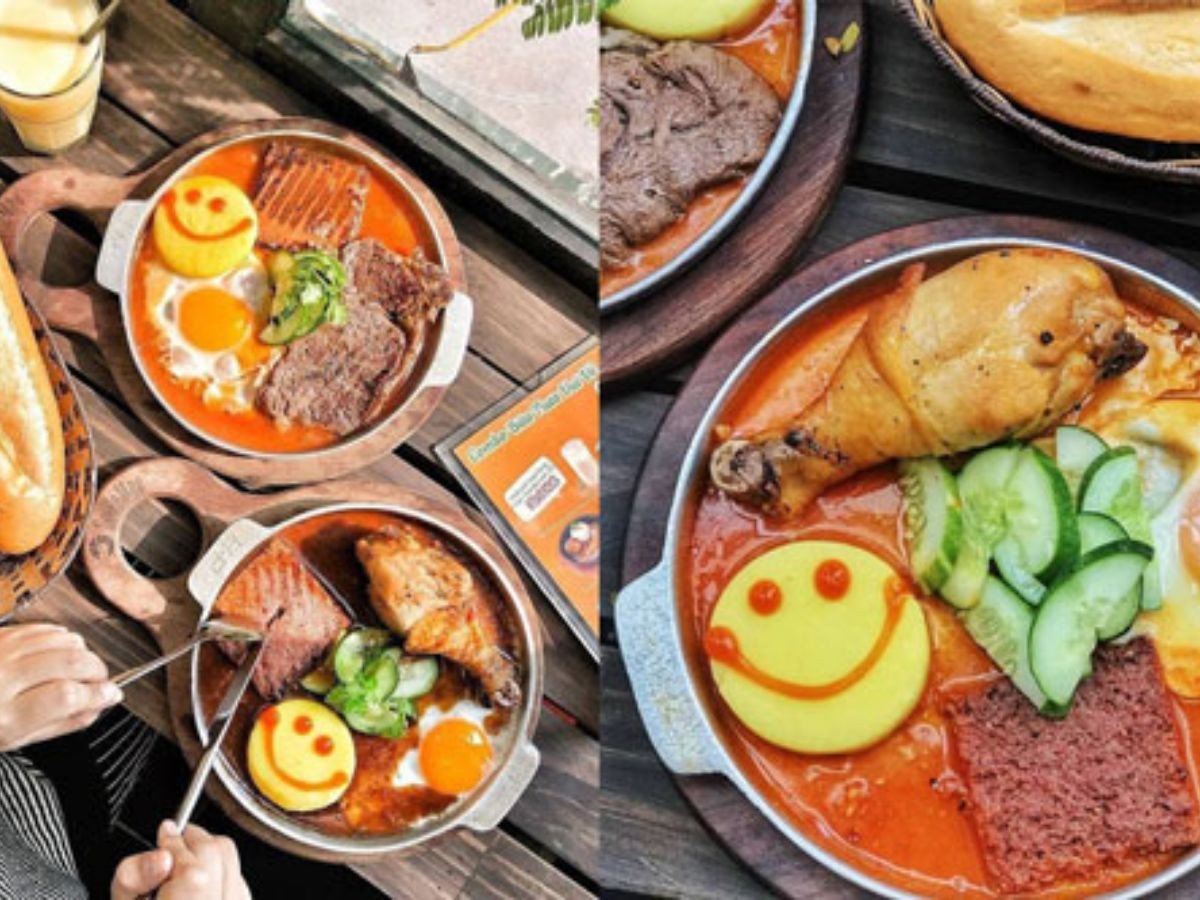 Chảo bánh mì áp chảo tổng hợp đầy ắp