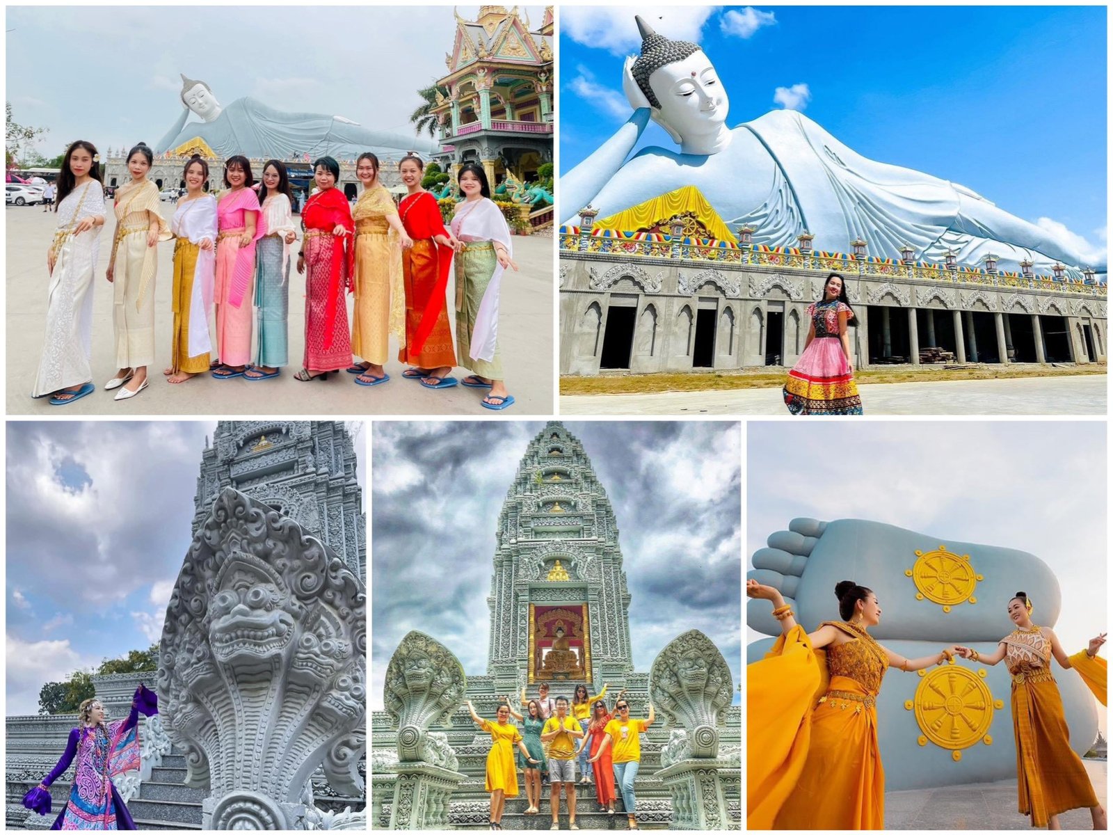 Chùa Som Rong Sóc Trăng với kiến trúc Khmer ấn tượng, điểm đến tâm linh và khám phá văn hóa ẩm thực