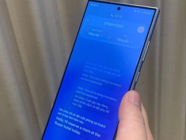 Công nghệ AI trên Galaxy S24 giúp dịch thuật ngôn ngữ theo thời gian thực, hiện thực hóa giấc mơ bánh mì chuyển ngữ